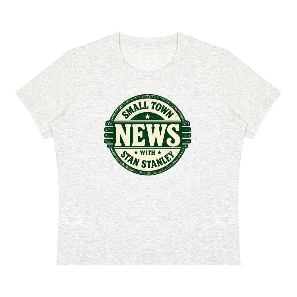 Women's Crewneck SMALL TOWN NEWS LOGO