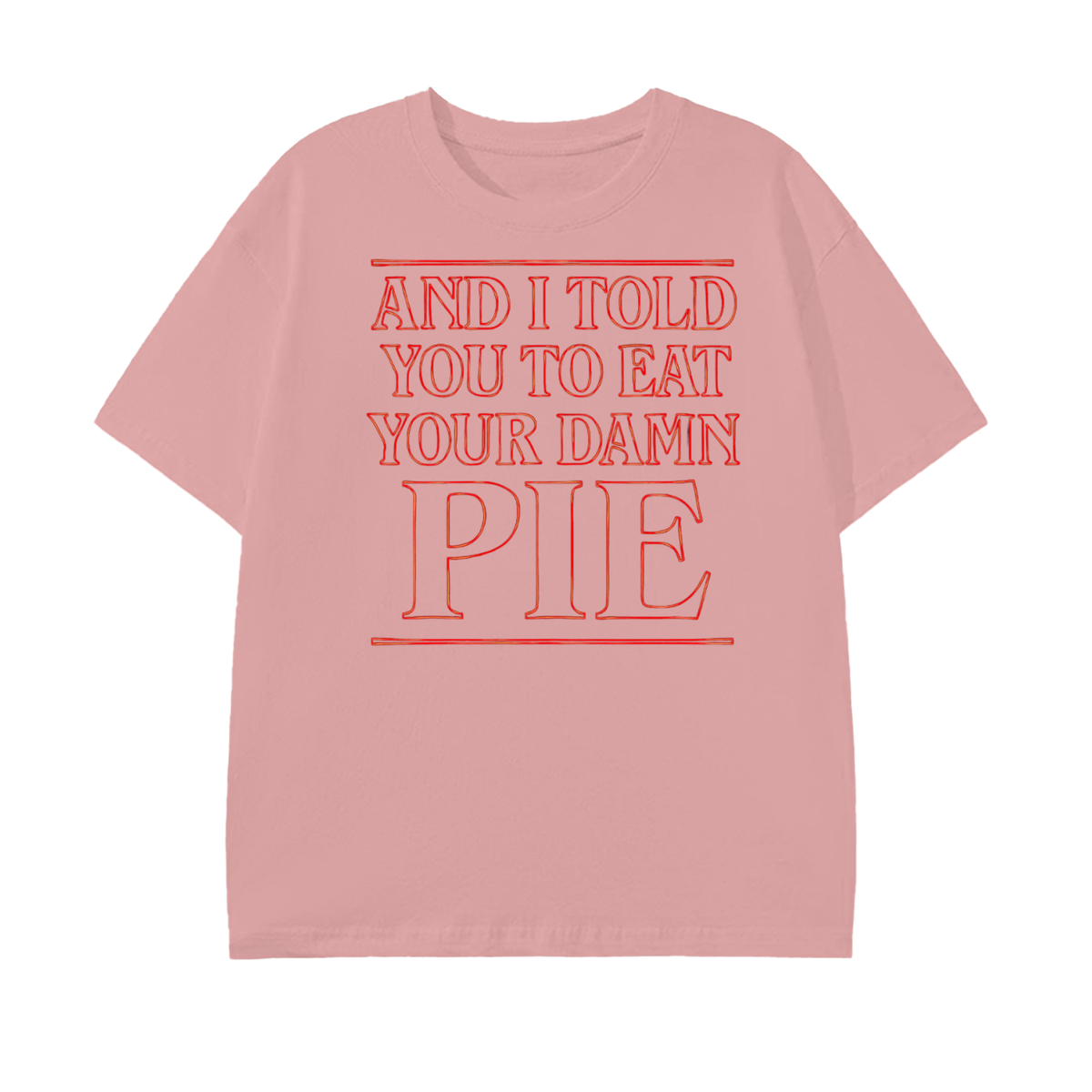 Stranger Pie, Pure Cotton Unisex T-Shirt